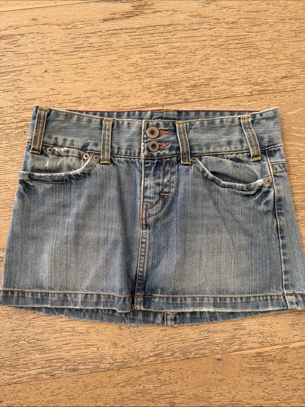 AE Denim mini skirt